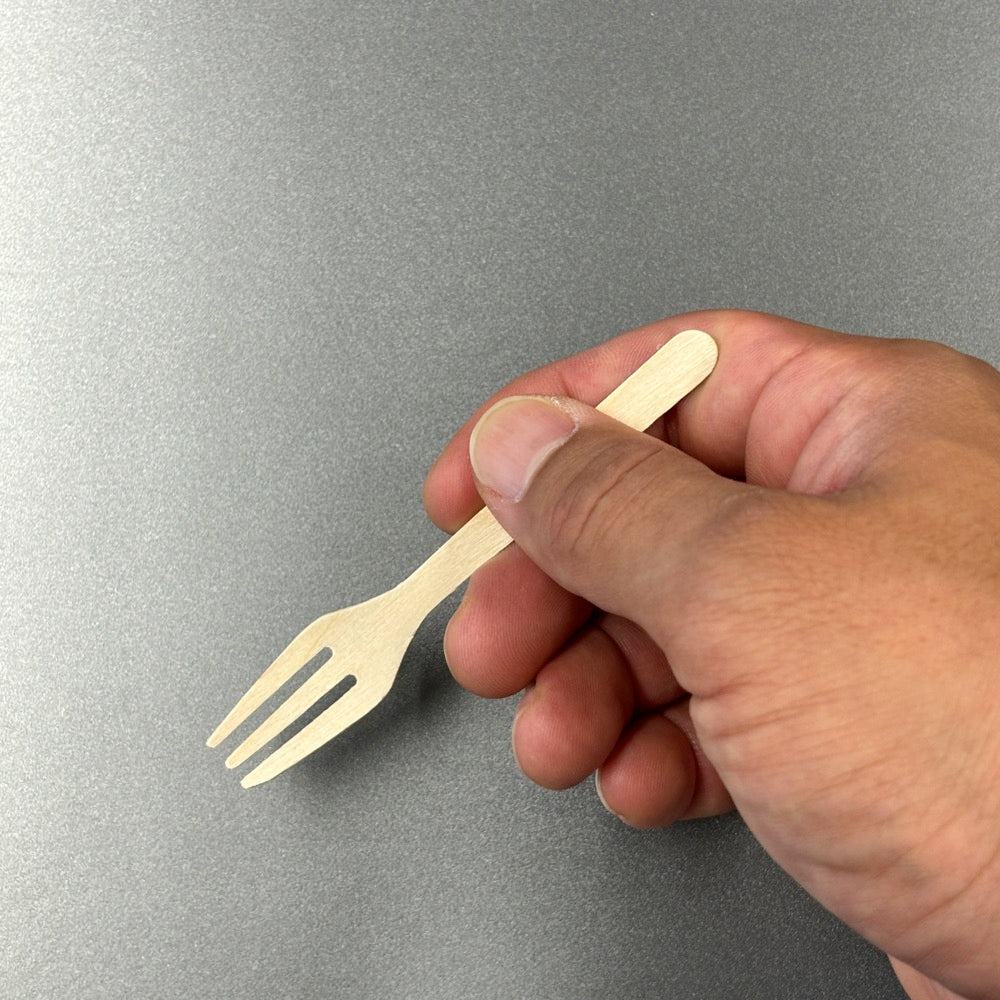 木製フォーク100 （透明単袋入）