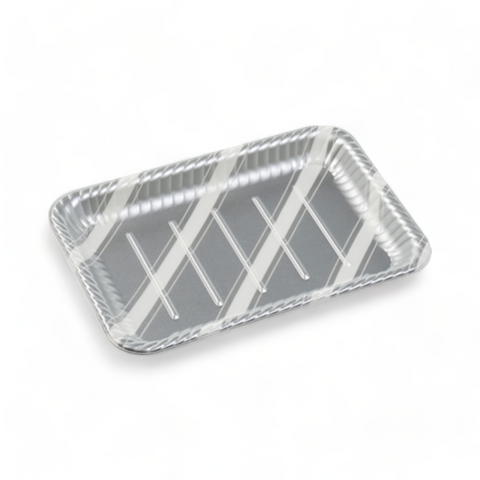 MFPティアラ角皿30-21 スラン銀 (300×211×27mm)