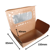 KMフードパック中窓有 ナチュラル