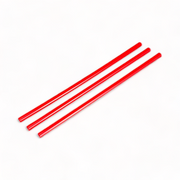 業務用カラーストロー　赤　500本入