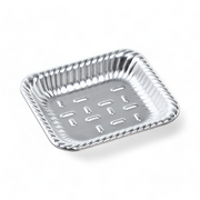 ティアラ角皿A17-30 本体 銀 (196×171×30mm)