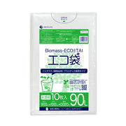 サンキョウプラテック ゴミ袋 BPK-93 半透明 90L （900×1000×0.02mm）1袋10枚×50冊