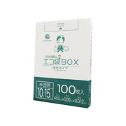 サンキョウプラテック ゴミ袋 BX-180 半透明 箱タイプ （450×500×0.012mm）1袋100枚×16小箱