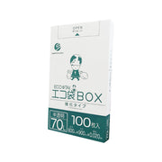 サンキョウプラテック ゴミ袋 BX-730 半透明 箱タイプ （800×900×0.02mm）1袋100枚×5小箱