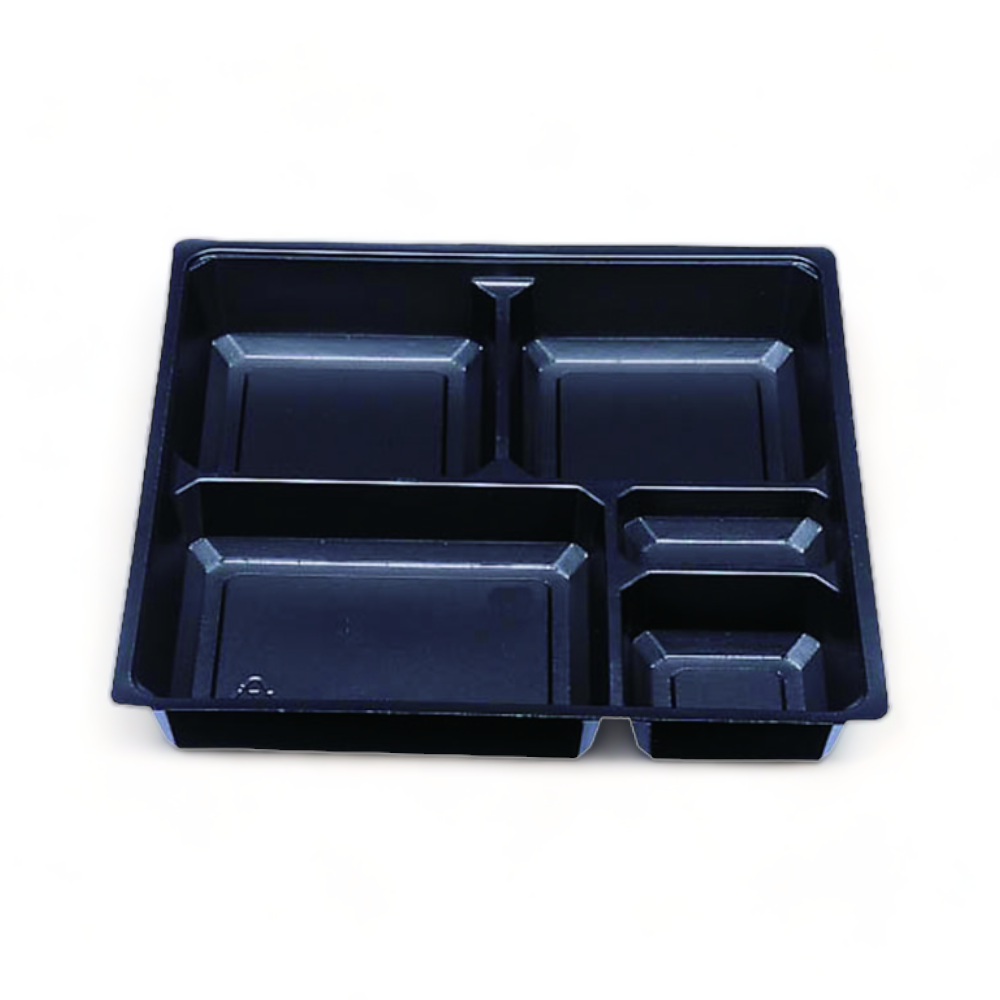 中仕切 75-75 A-1 黒 (224×224×35mm)