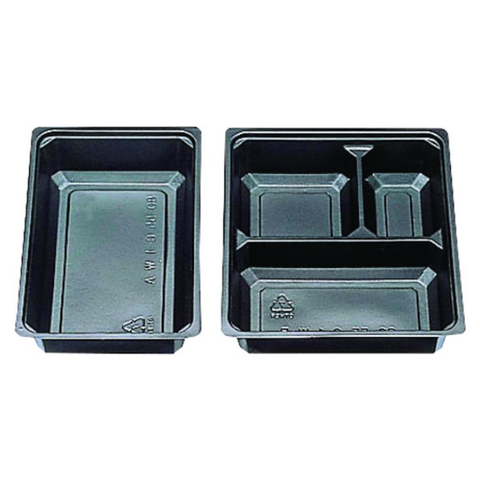 中仕切 80-55 C1W 黒 (243×163×35mm)