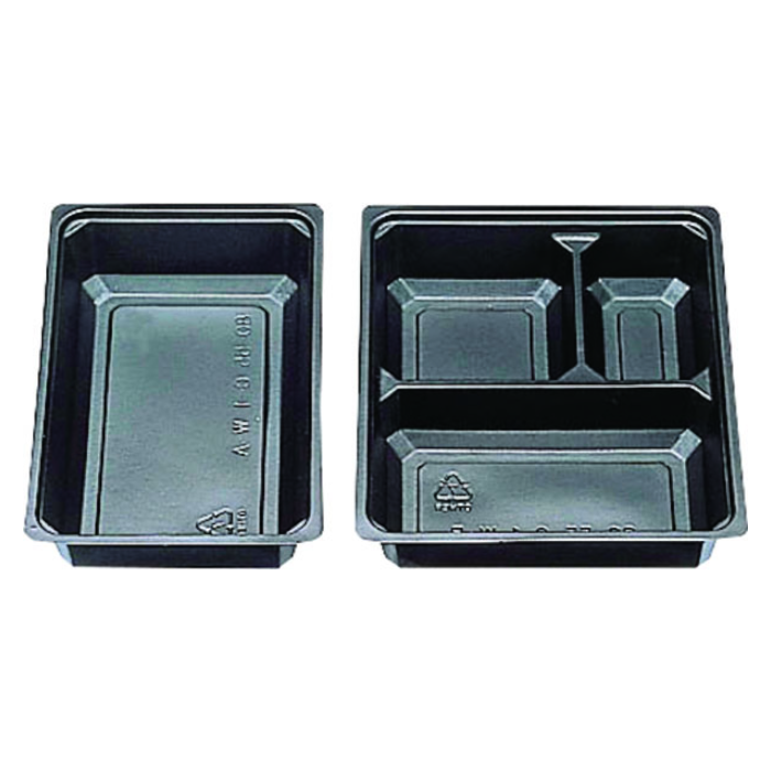 中仕切 80-55 C1W 黒 (243×163×35mm)