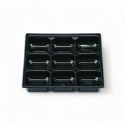 PS中仕切 70-70 B 黒 (210×210×36mm)