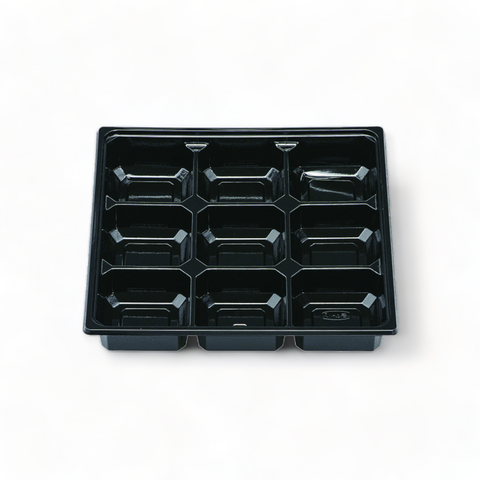 PS中仕切 70-70 B 黒 (210×210×36mm)