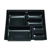 MSD中仕切 80-80 B-1 黒 (240×240×36mm)