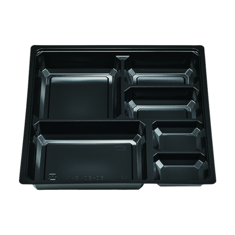 MSD中仕切 80-80 B-1 黒 (240×240×36mm)