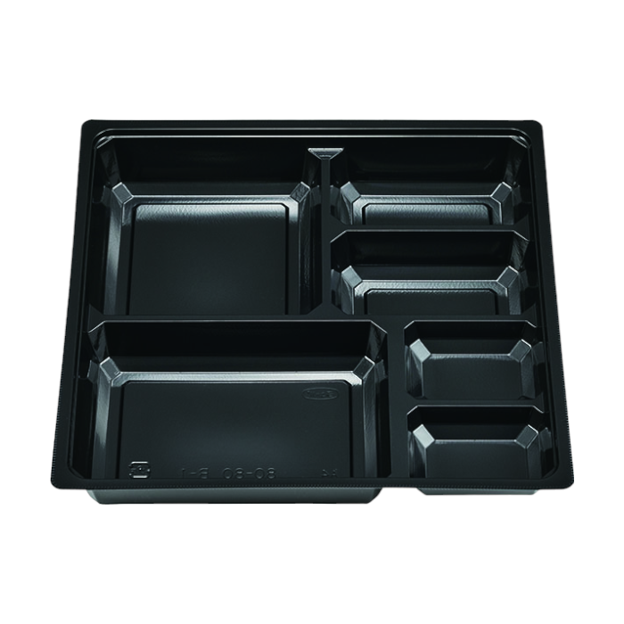 MSD中仕切 80-80 B-1 黒 (240×240×36mm)