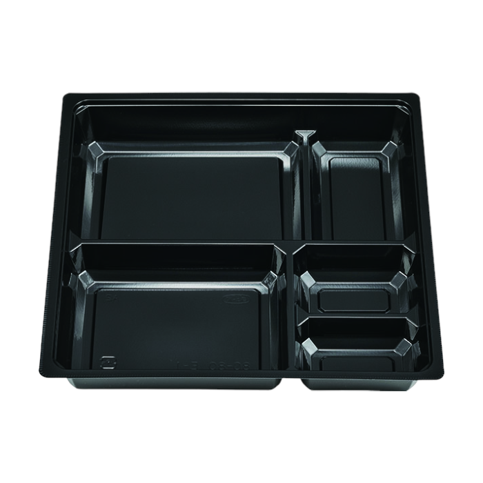 MSD中仕切 80-80 E-1 黒 (240×240×36mm)