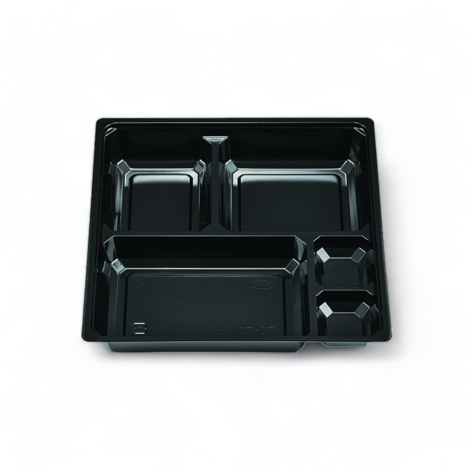 PS中仕切 70-70 A-1 黒 (210×210×36mm)