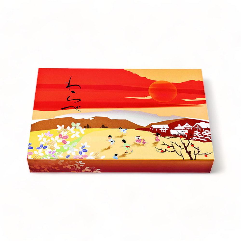 一体型 90-60 わらべ 茶 (278×180×40mm)