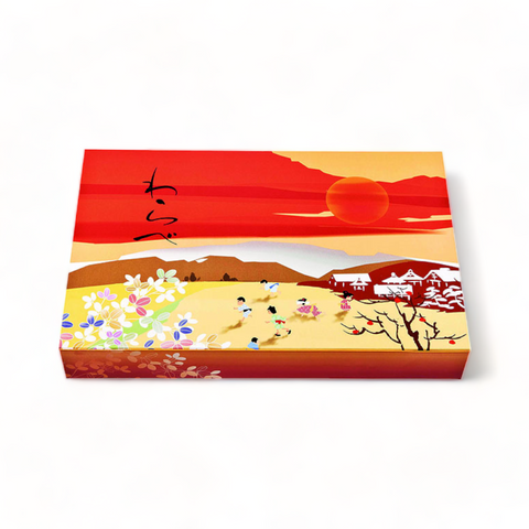 一体型 90-60 わらべ 茶 (278×180×40mm)