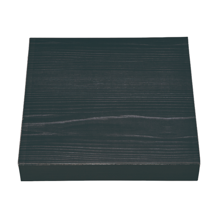 一体型 80-80 黒木目 (242×242×40mm)