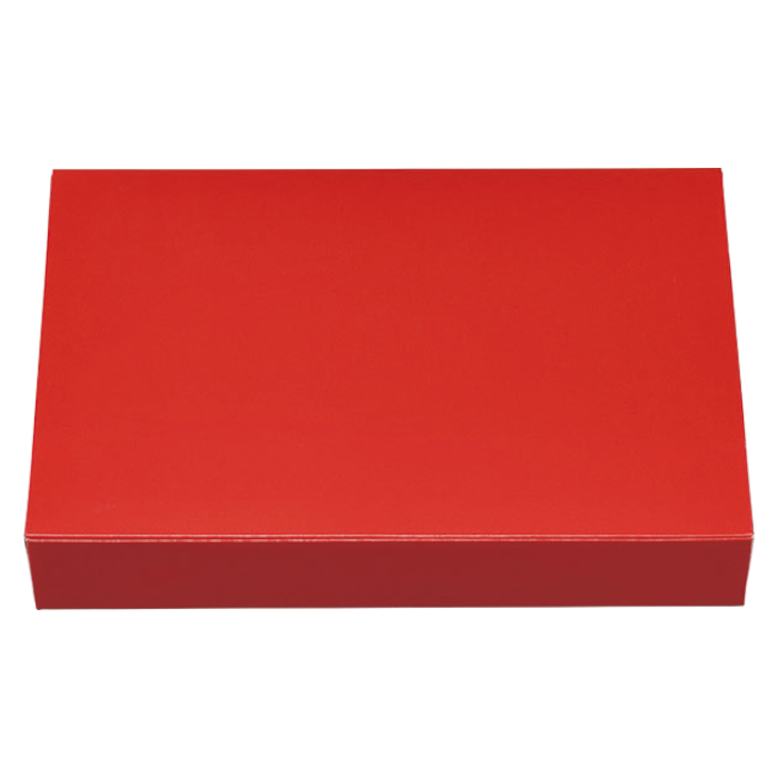 一体型 80-55 シャインレッド (242×167×40mm)