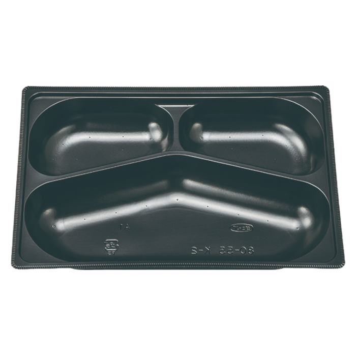 MSD中仕切 80-55 K-2 黒 (240×165×36mm)