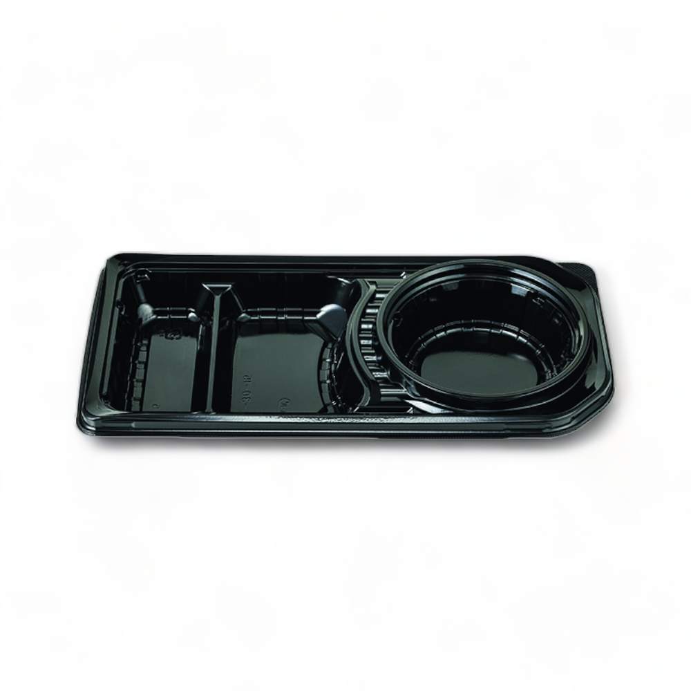 DL-30-15 黒 蓋別売 (300×153×40mm)