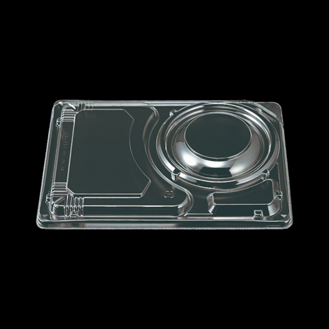 DL-26-19 部分内嵌合蓋（R) (256×186×19mm)