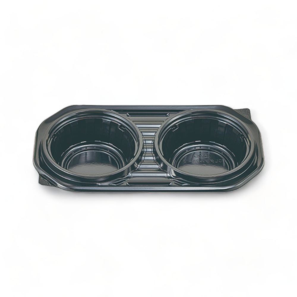 DLダブル28-15 黒 蓋別売 (280×153×48mm)