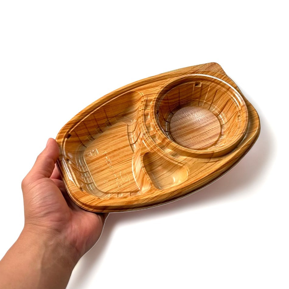 DLオーバル26-18 拓木 蓋別売 (260×175×40mm)