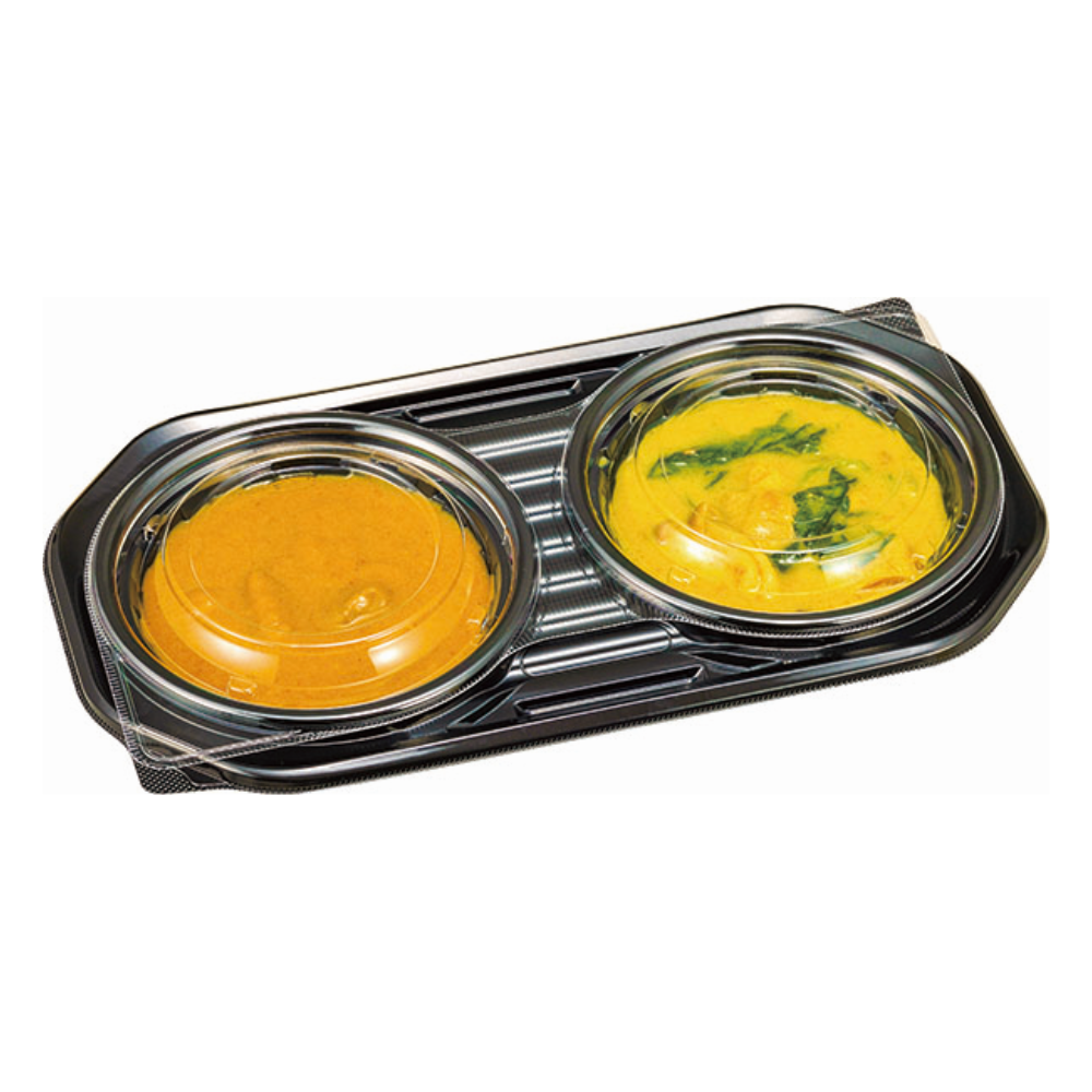 DLダブル28-15 黒 蓋別売 (280×153×48mm)