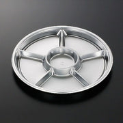 オードブル容器 DXPD 丸 35-6 SV-BK 身