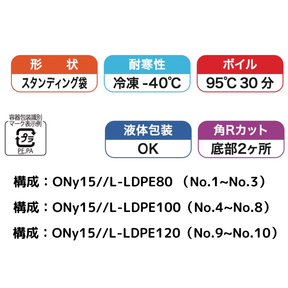 ナイロンポリ Dタイプ No.10