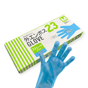 外エンボスGLOVE23 青 M