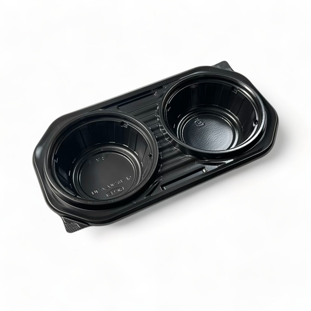 DLダブル28-15 黒 蓋別売 (280×153×48mm)