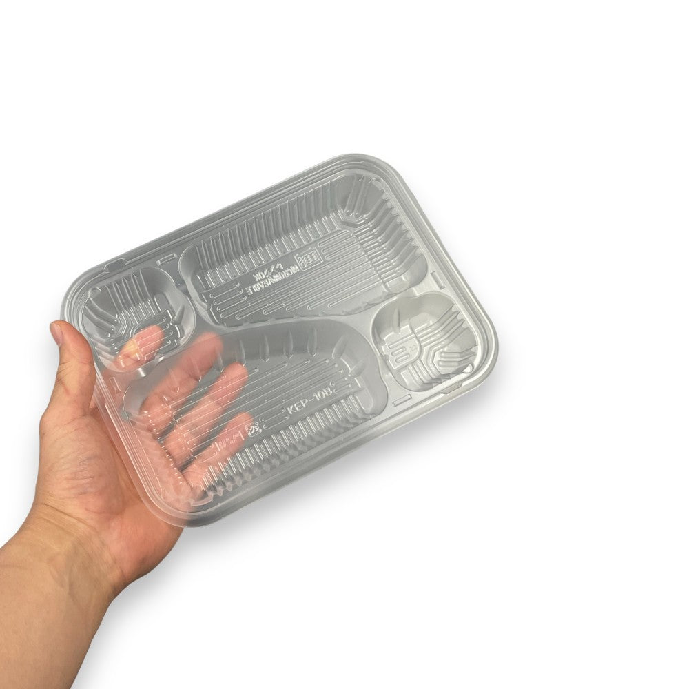 弁当容器 KEP-10B ナチュラル PP 蓋セット