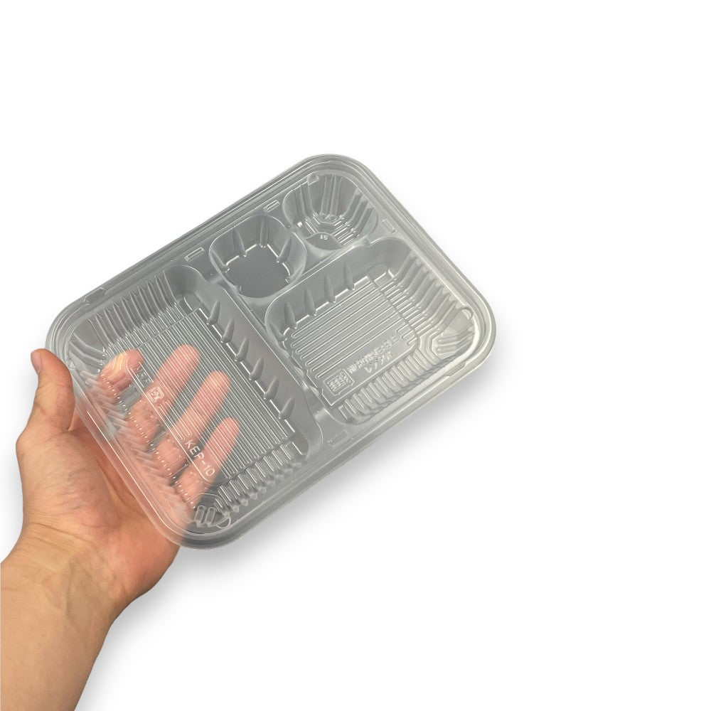 弁当容器 KEP-10 ナチュラル PP 蓋セット