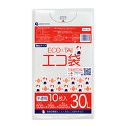 サンキョウプラテック ゴミ袋 KN-33 半透明 30L （500×700×0.015mm）1袋10枚×100冊