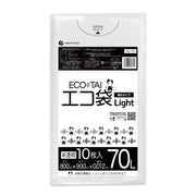 サンキョウプラテック ゴミ袋 KU-73 半透明 70L （800×900×0.012mm）1袋10枚×100冊