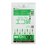 サンキョウプラテック ゴミ袋 LMN-94 半透明 90L （900×1000×0.045mm）1袋10枚×30冊