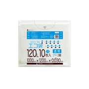 サンキョウプラテック ゴミ袋 LN-123 透明 120L （1000×1200×0.03mm）1袋10枚×30冊