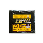 サンキョウプラテック ゴミ袋 LN-127 黒 120L （1000×1200×0.05mm）1袋10枚×20冊