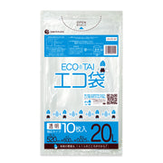 サンキョウプラテック ゴミ袋 LN-23-52 透明 20L （520×600×0.025mm）1袋10枚×100冊