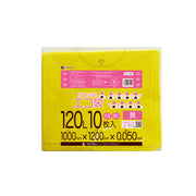 サンキョウプラテック ゴミ袋 LY-120 ｲｴﾛｰ 120L （1000×1200×0.05mm）1袋10枚×20冊