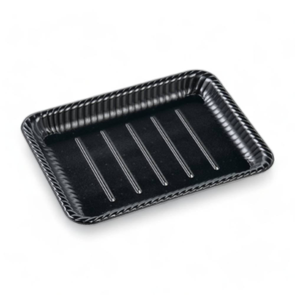 MFPティアラ角皿31-24本体 D黒W (309×238×27mm)