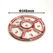 NUオードブル36　英華赤　フタ別売（Φ348×41mm）