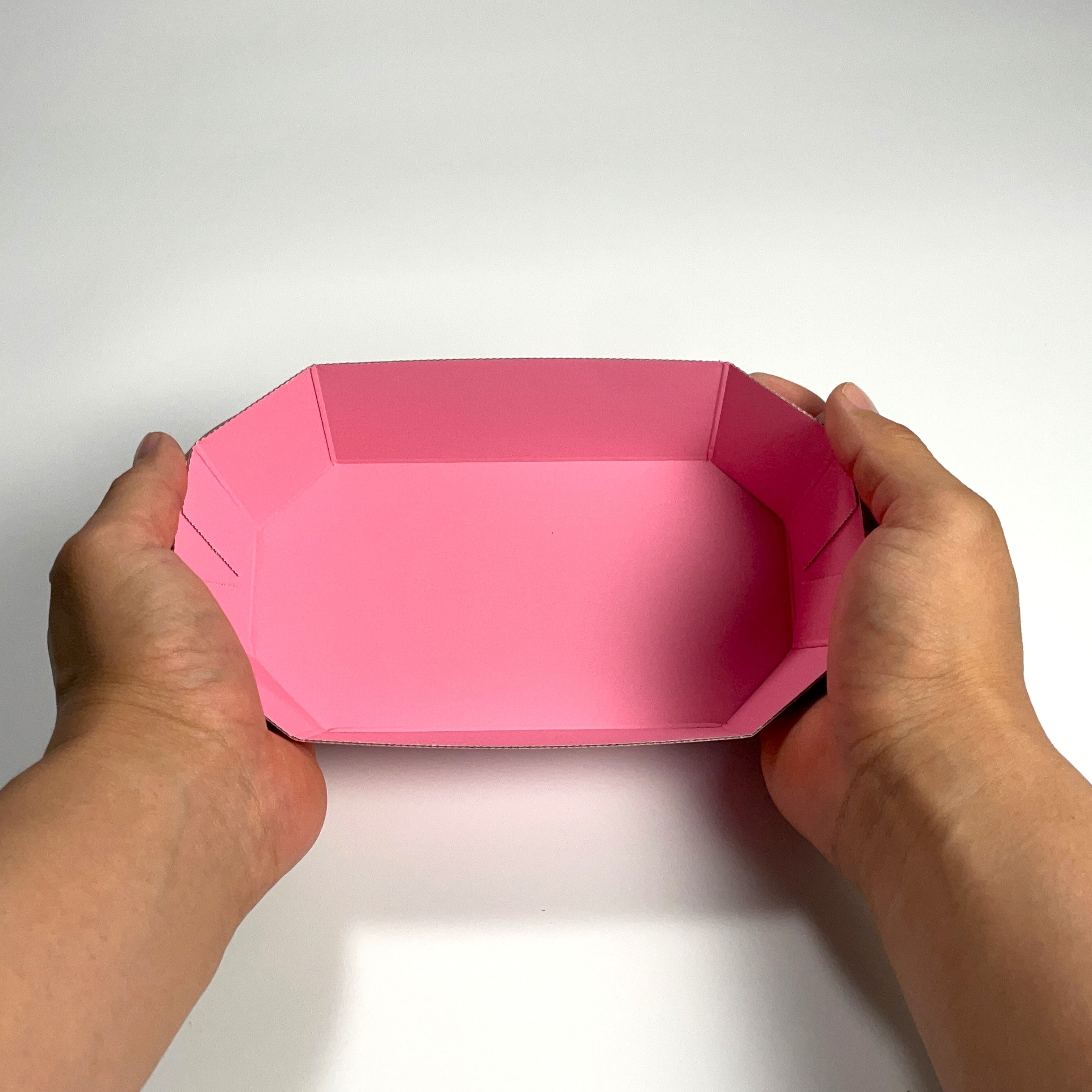紙トレー13号 ピンク (195×110×50mm)
