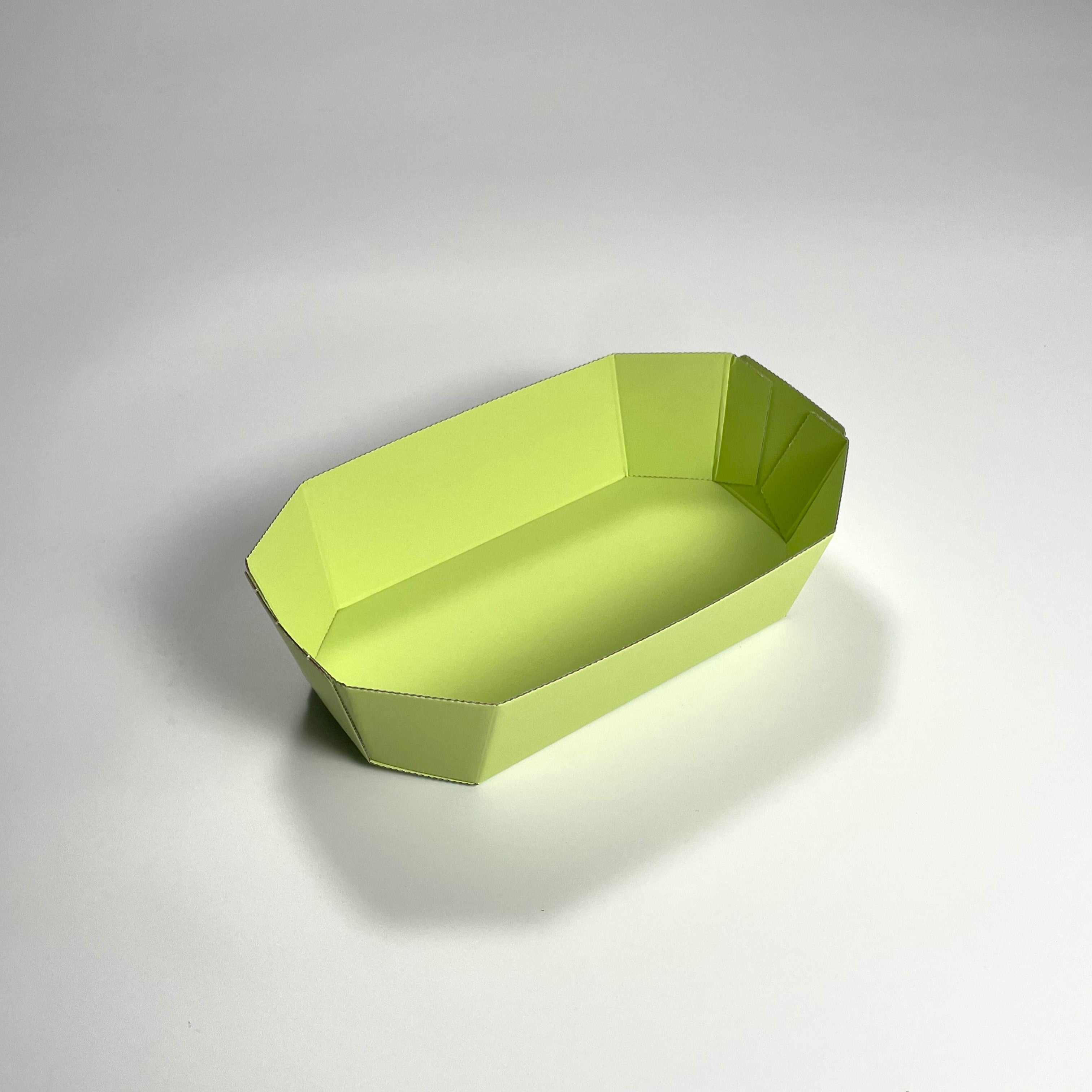 紙トレー13号 緑 (195×110×50mm)