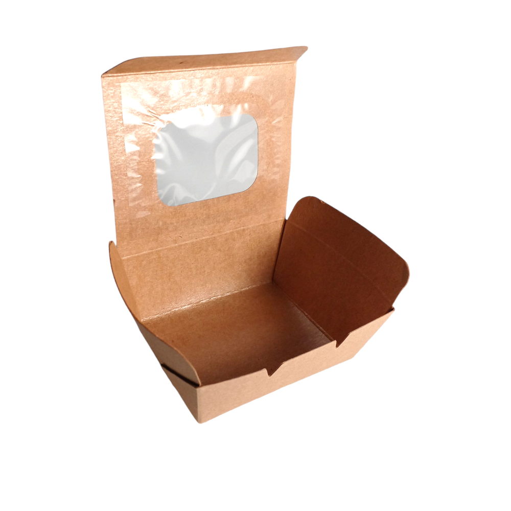 KMフードパック小窓有 ナチュラル