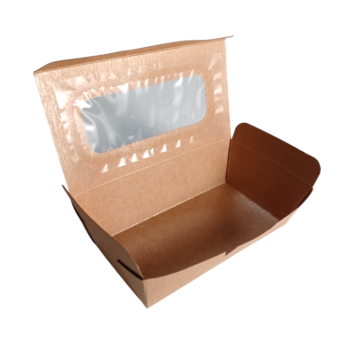 KMフードパック中窓有 ナチュラル