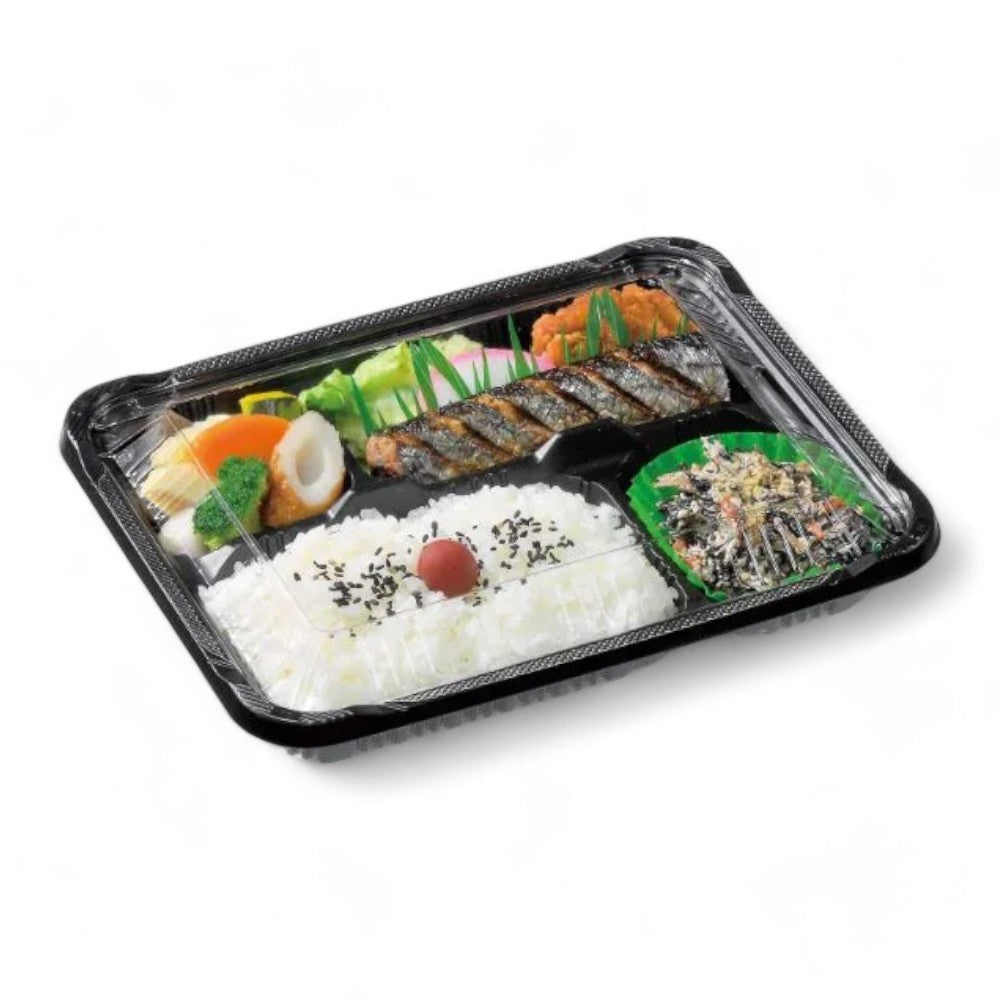 弁当容器 憩い RP-3-1H 黒 E