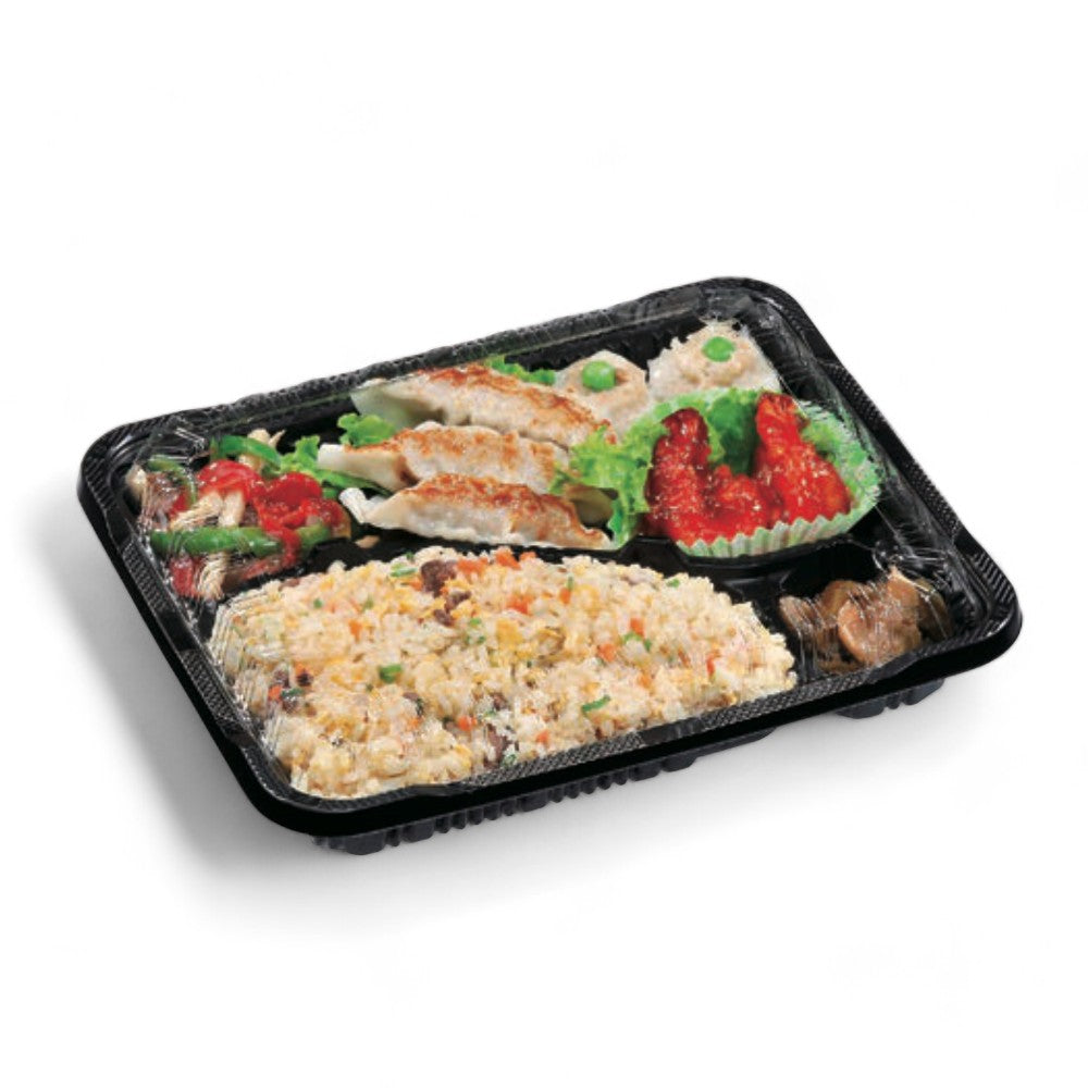 弁当容器 憩い RP-4-1H 黒 E