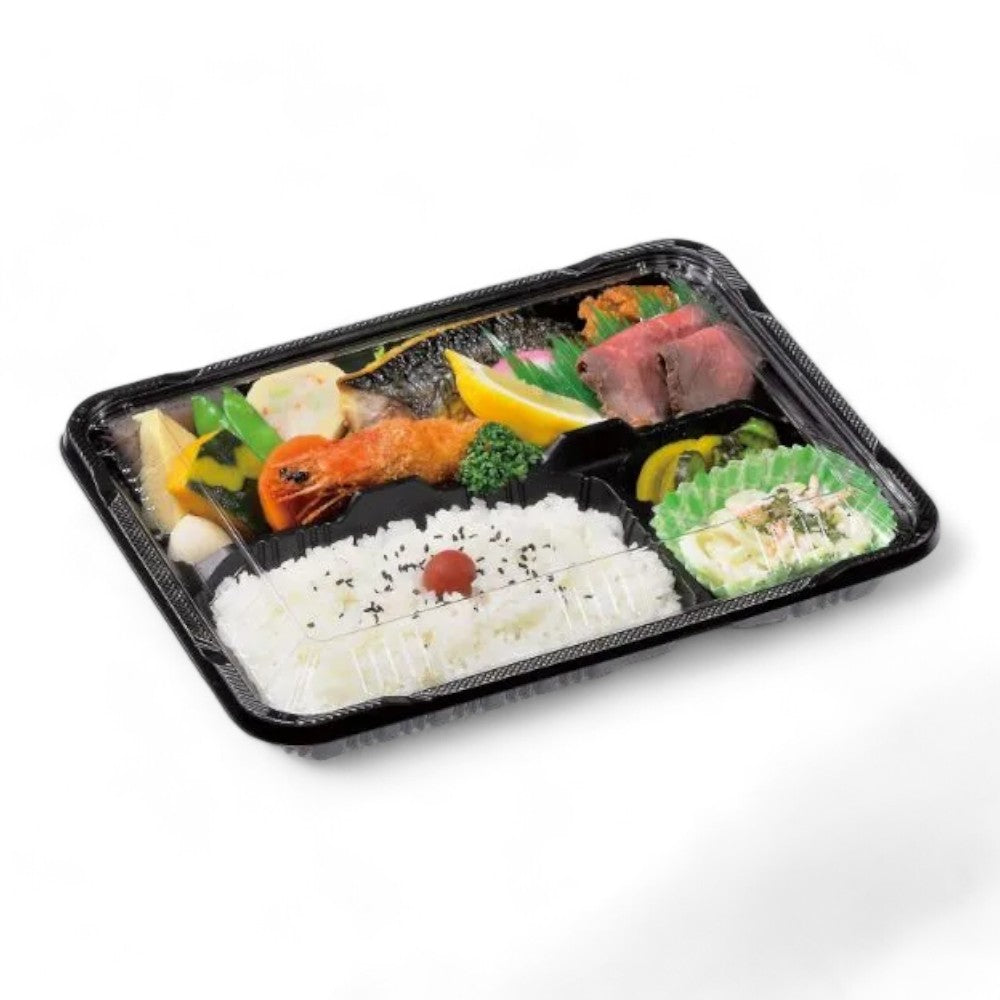 弁当容器 憩い RP-6-1H 黒 E